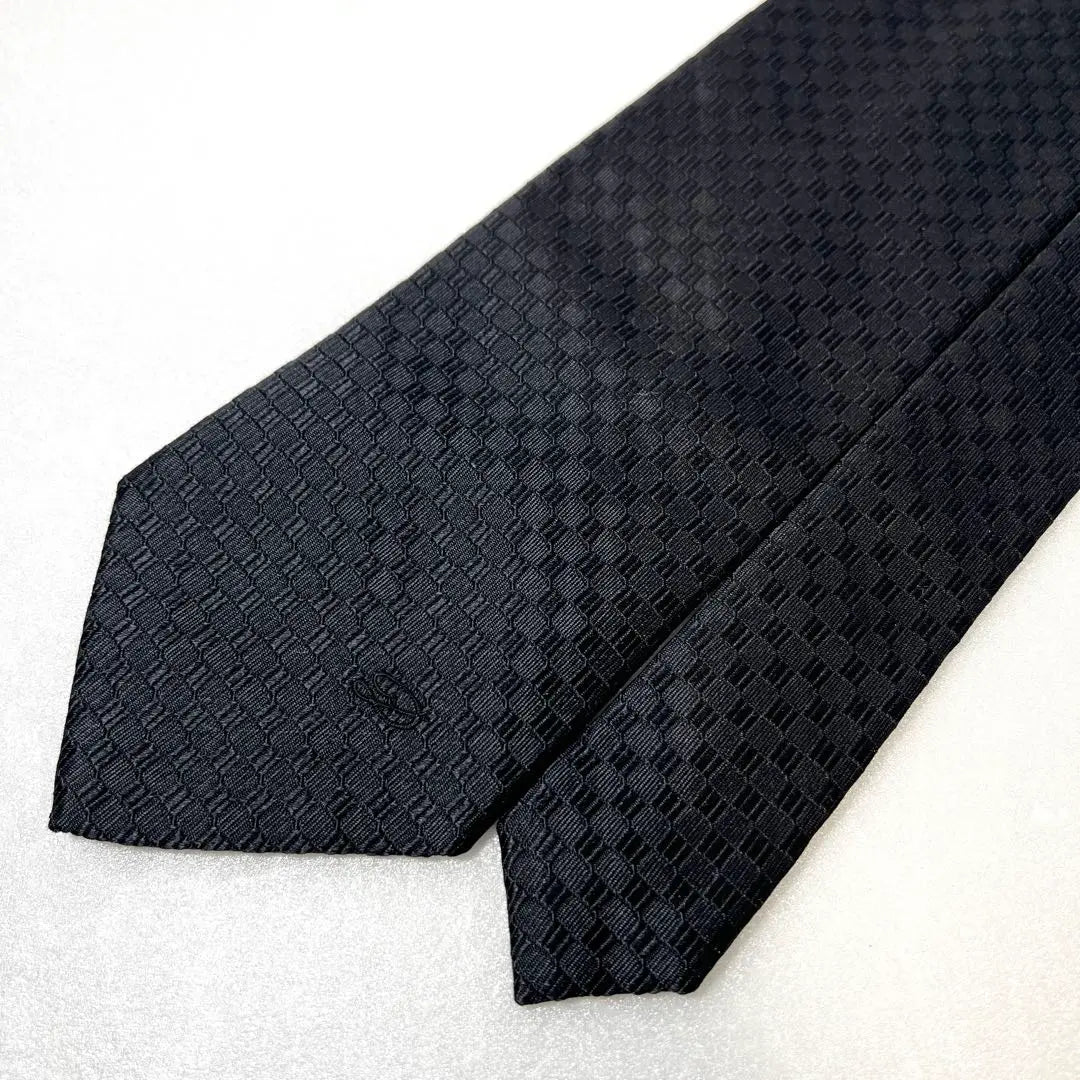 ✨Extremely beautiful✨S.T.Dupont Este Dupont Tie 100% Silk | ✨極美品✨S.T.Dupont エステーデュポン ネクタイ シルク100%