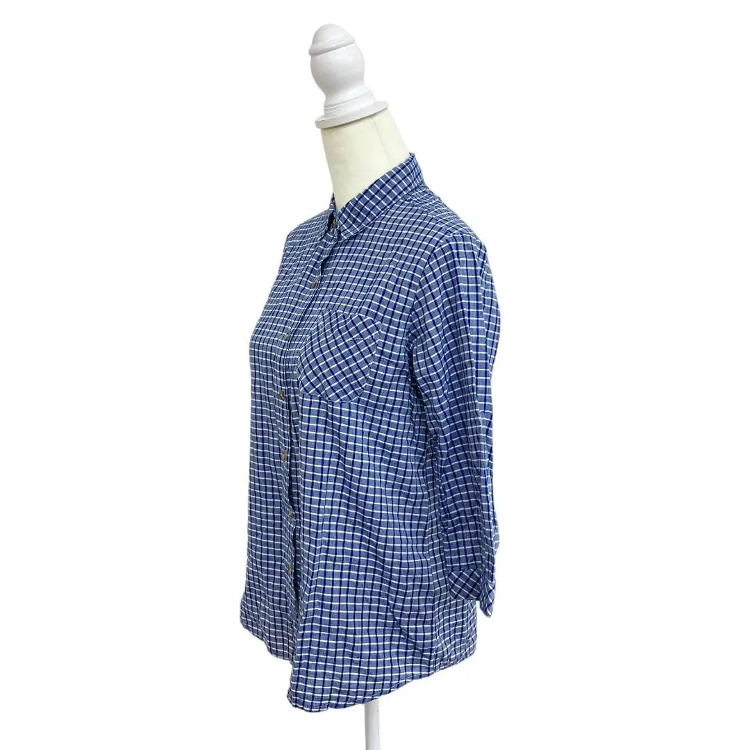 ★ Beauty MOCKA GIENE Mokkagine Blue Shirt Kasual M