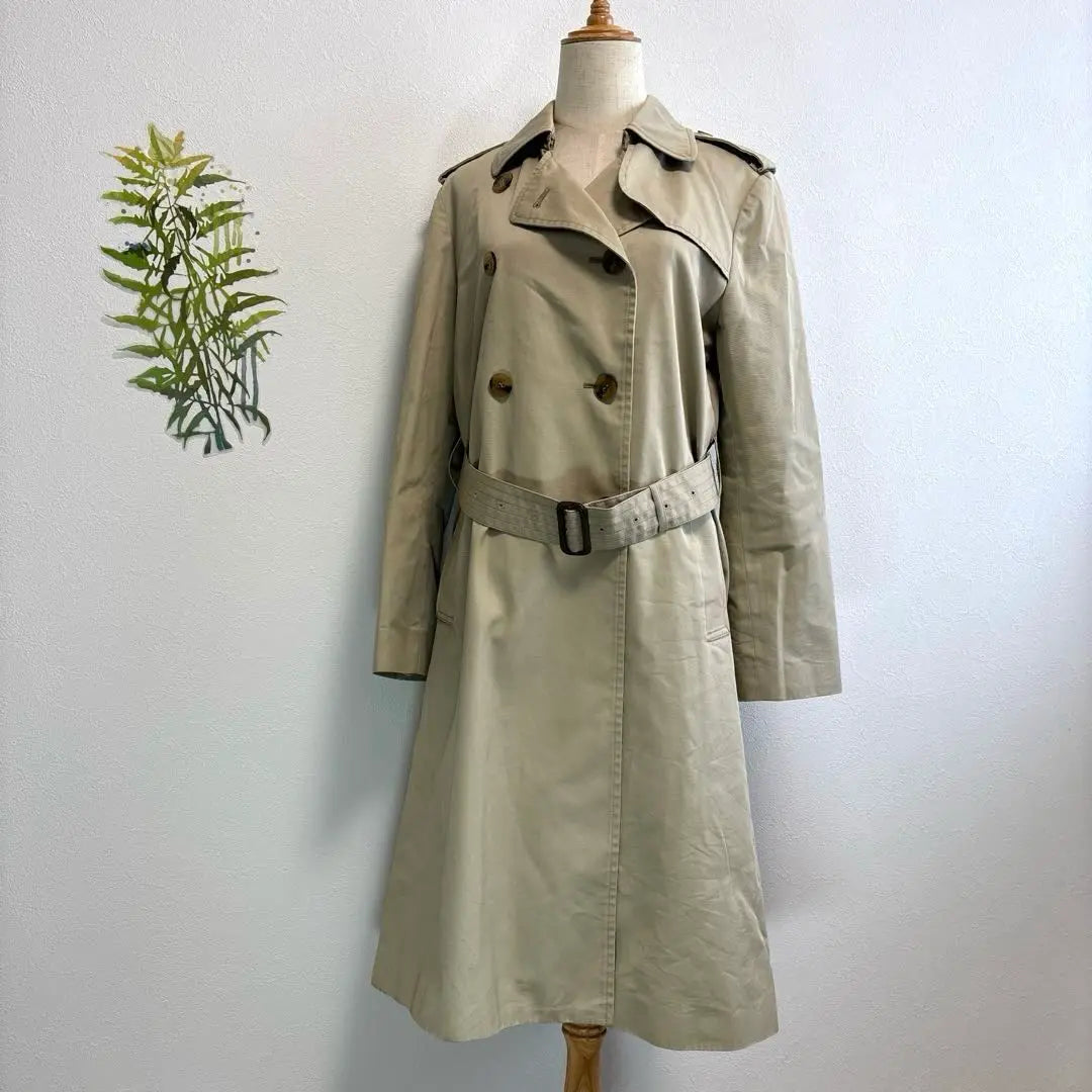 A1078 UNTITLED Trench Coat Beige with Belt 2