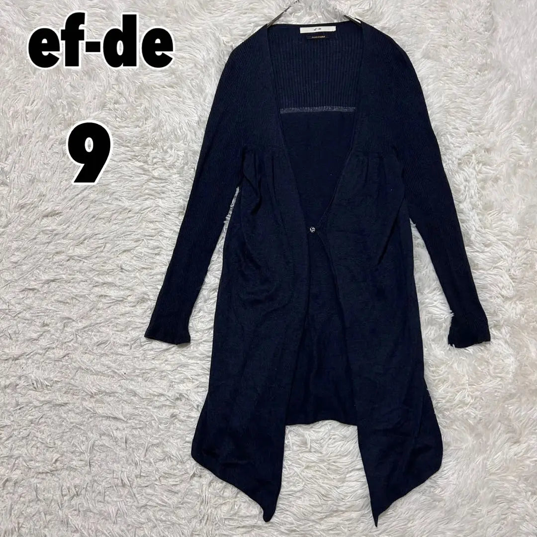 ♥ef-de♥ F-de (9) Knit Cardigan Silk Blend