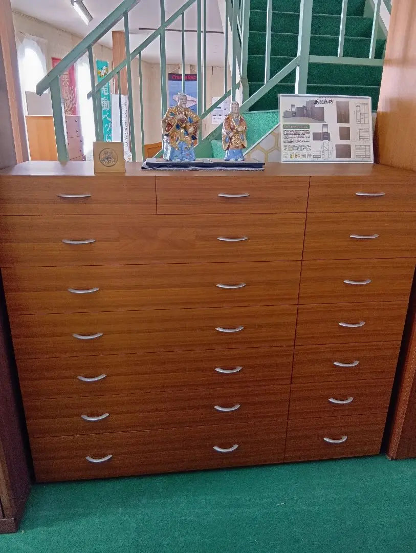 Exhibition Fuchu Furniture Wide Chest drawer