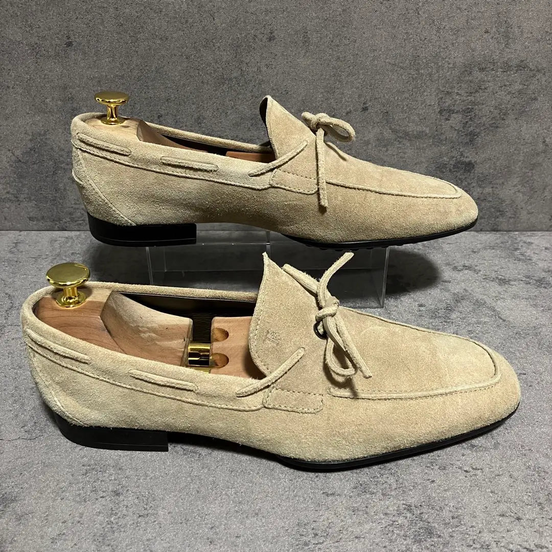 ♡Extremely beautiful ♡ Tods loafers, slip-ons, leather shoes, suede, 1658