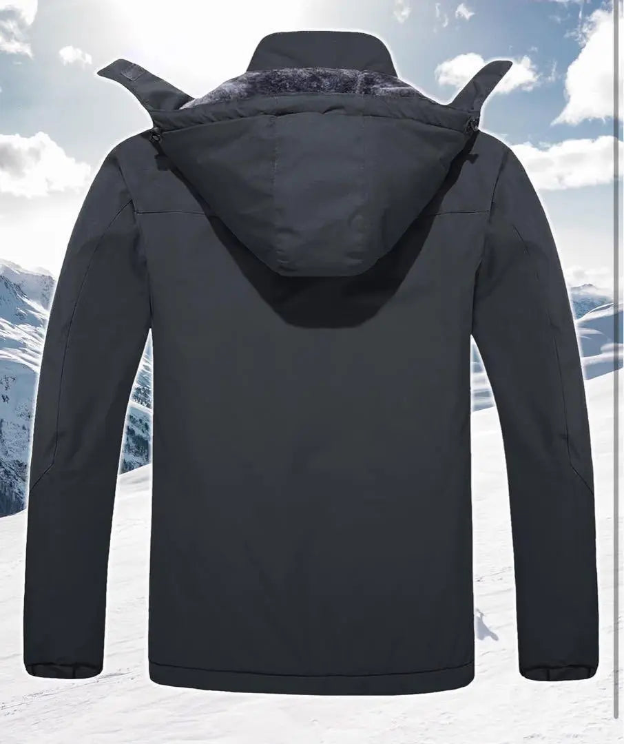 ¡¡¡Oferta!!! Chaqueta de exterior para hombre, multifuncional, resistente al viento, para clima frío, ropa de montañismo, forro boa 3X