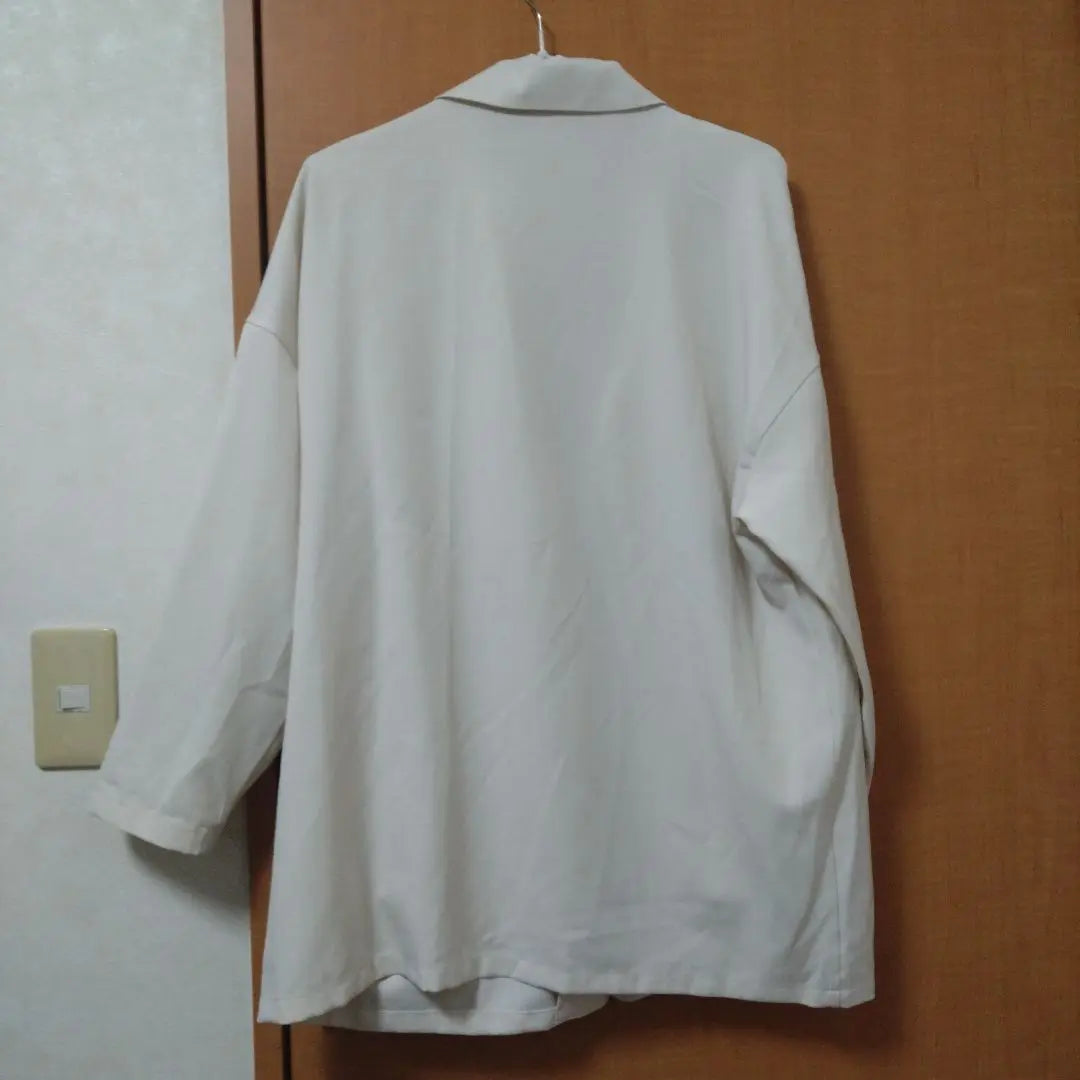 Ivory Single Button Jacket M size