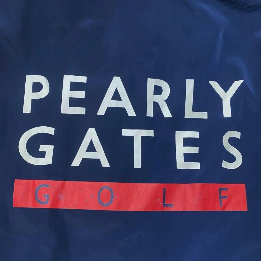 ●Pearly Gates●Nylon Jacket Navy Golf Men's Hoodie