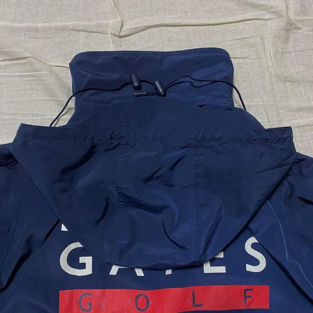 ●Pearly Gates●Nylon Jacket Navy Golf Men's Hoodie