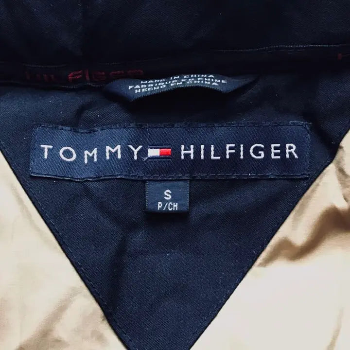 TOMMY HILFIGER Chaqueta de plumas Tommy Vintage azul oscuro | TOMMY HILFIGER トミー ヴィンテージ ダウン ジャケット 濃紺