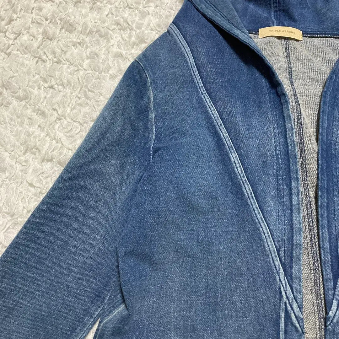 [TRIPLE ARROWS] Triple Arrows Denim Coat Size F