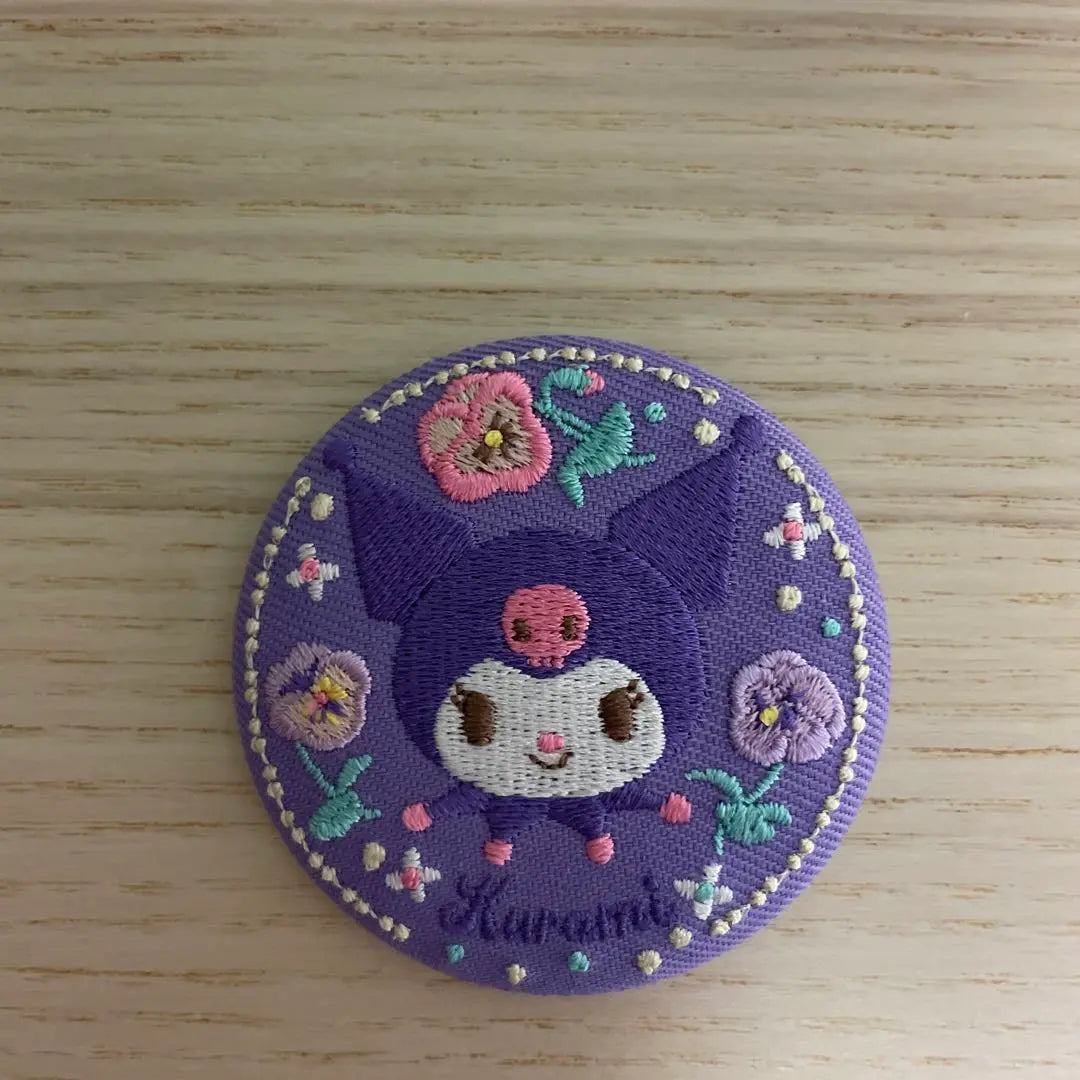 Juego de 3 insignias de lata bordadas con el personaje de Sanrio