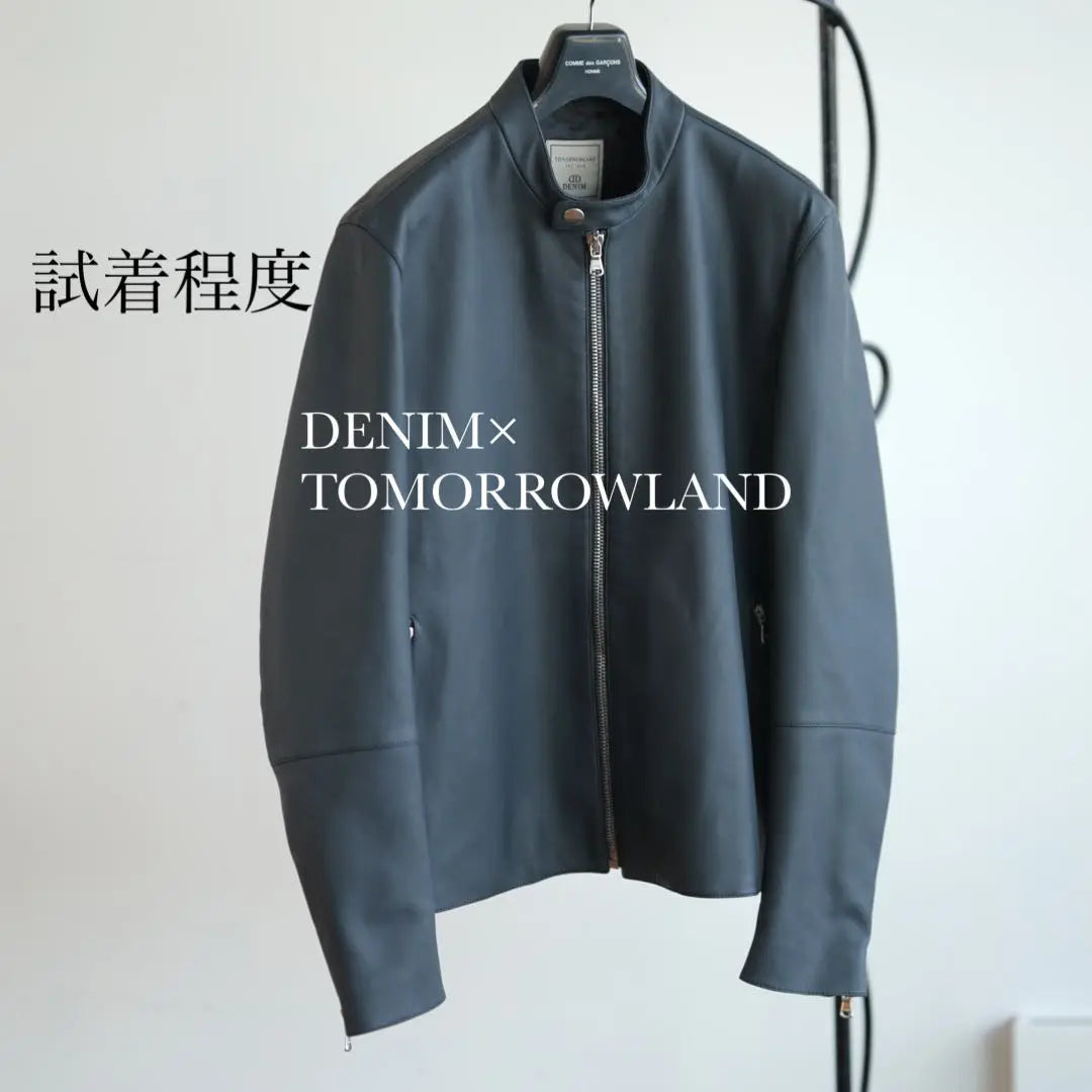 Try-on price: 140,000 DENIM TOMORROWLAND Leather Jacket