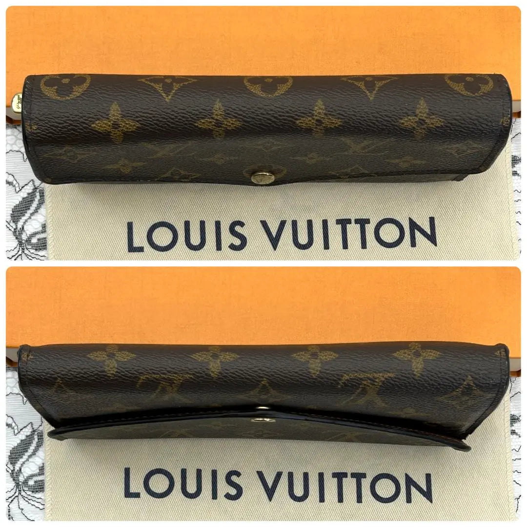 ★Buen estado★ Louis Vuitton Monogram Nuevo modelo Portefeuille Sara Cartera larga