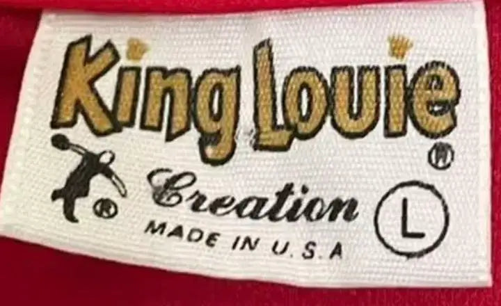 70's⭕️King Louis⭕️Bowling Shirt Firefighter⭕️Bowling Shirt⭕️Vintage