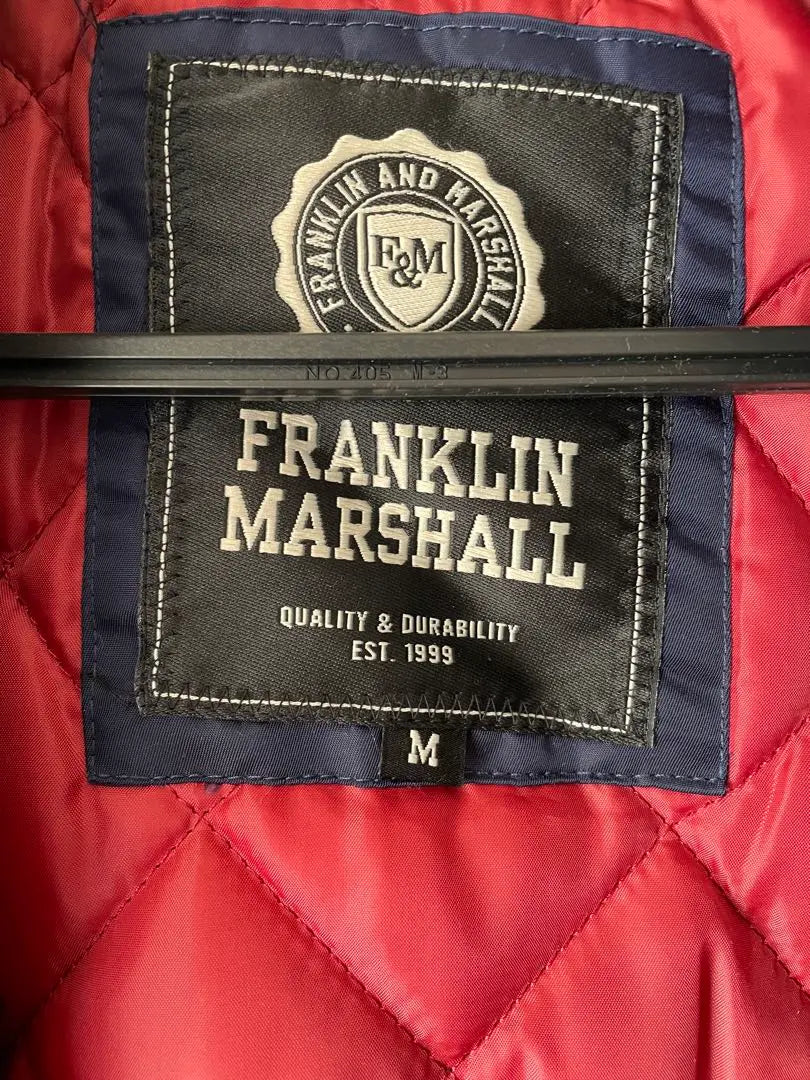 ★Buen estado★Chaqueta FRANKLIN MARSHALL MA-1 M Azul marino