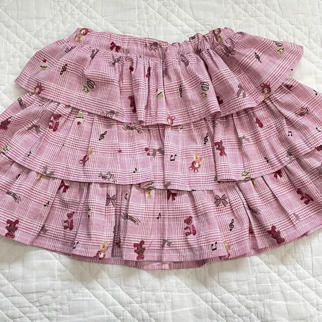 Mezzo piano, bear, rabbit, set-up, tunic, skirt, 120