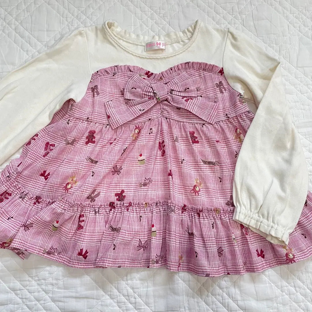 Mezzo piano, bear, rabbit, set-up, tunic, skirt, 120