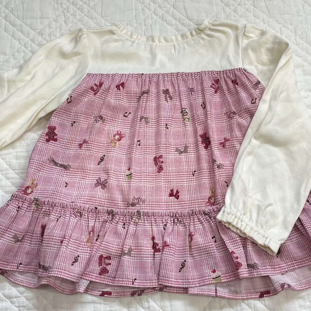 Mezzo piano, bear, rabbit, set-up, tunic, skirt, 120