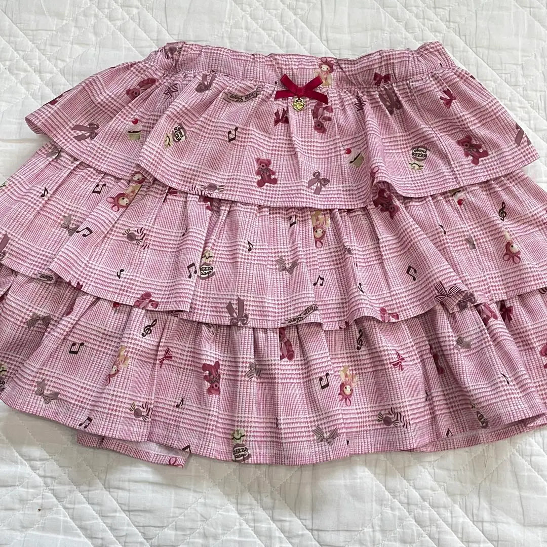 Mezzo piano, bear, rabbit, set-up, tunic, skirt, 120