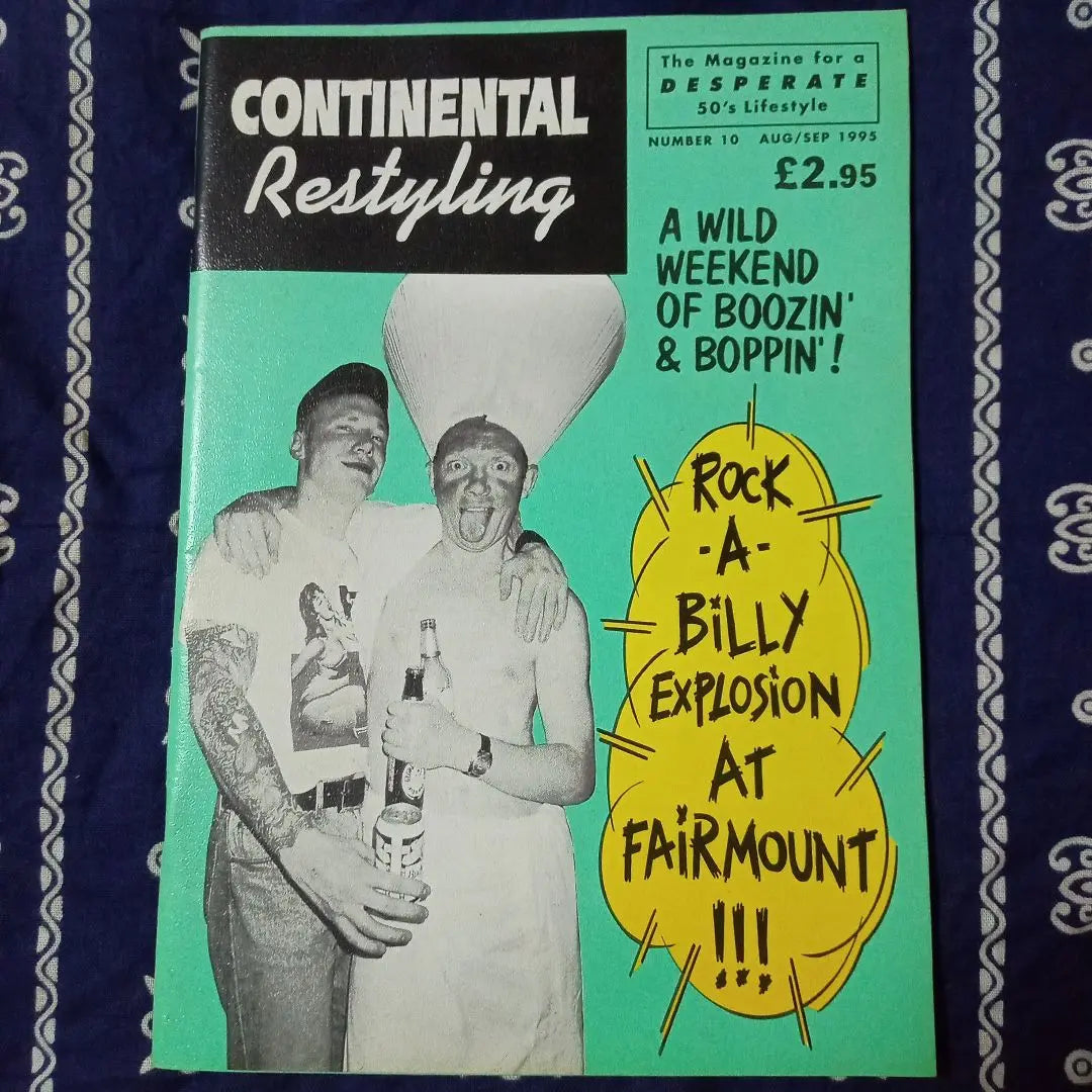 Super rare Continental Restyling Vintage UK Rockabilly