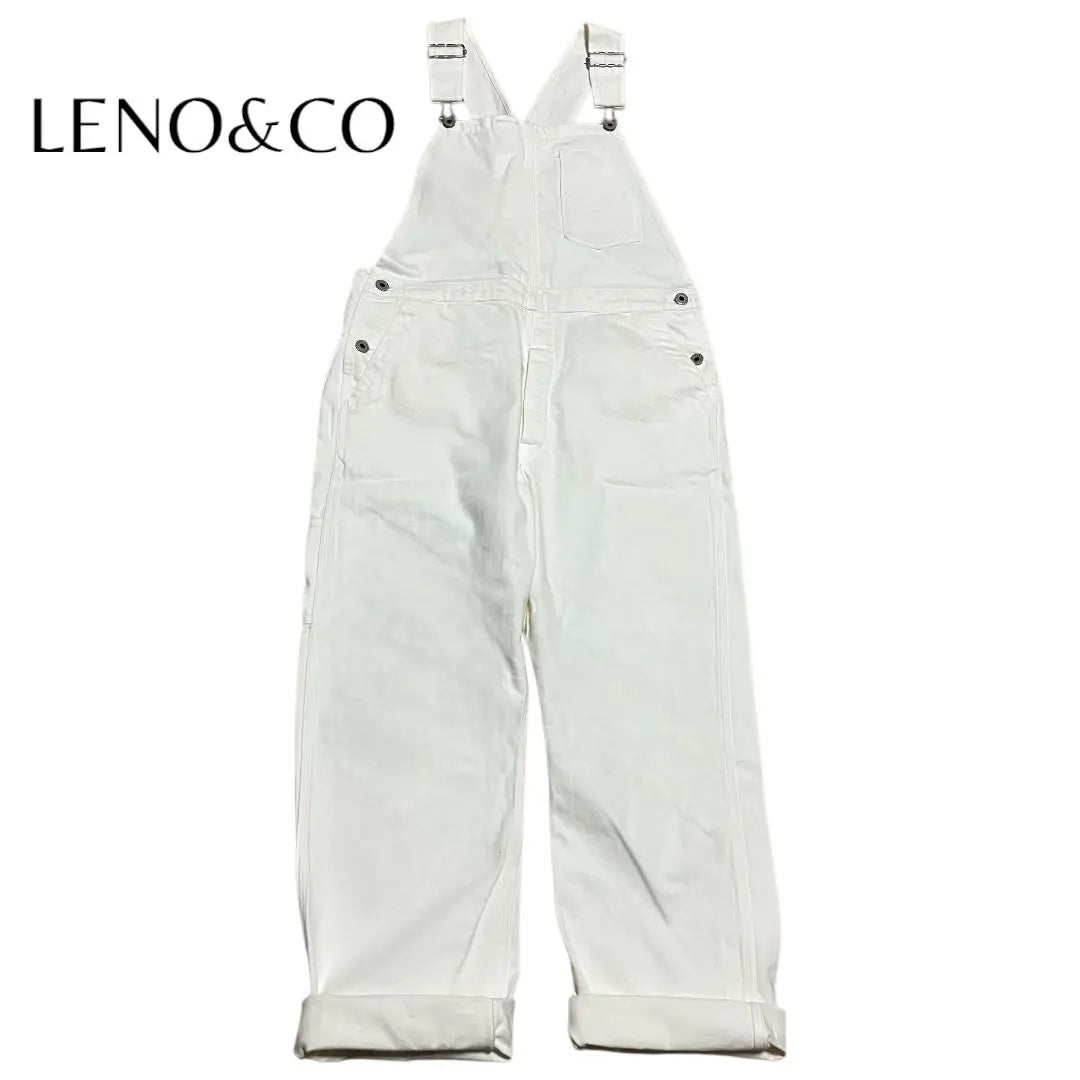 [Sold out] LENO&CO Denim Overalls All Season 21SS White