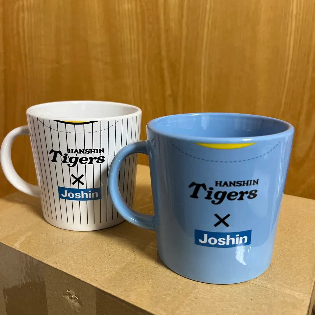 Hanshin Tigers Joshin collaboration mug set