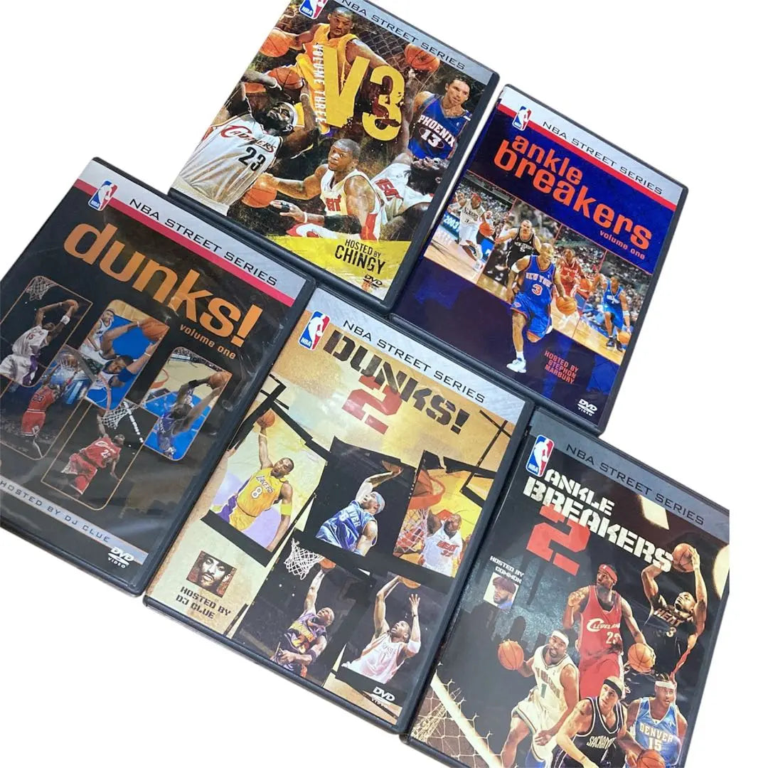 [Extremadamente hermosa] NBA Street Series BOX Vol. 1 (set de 5 discos)