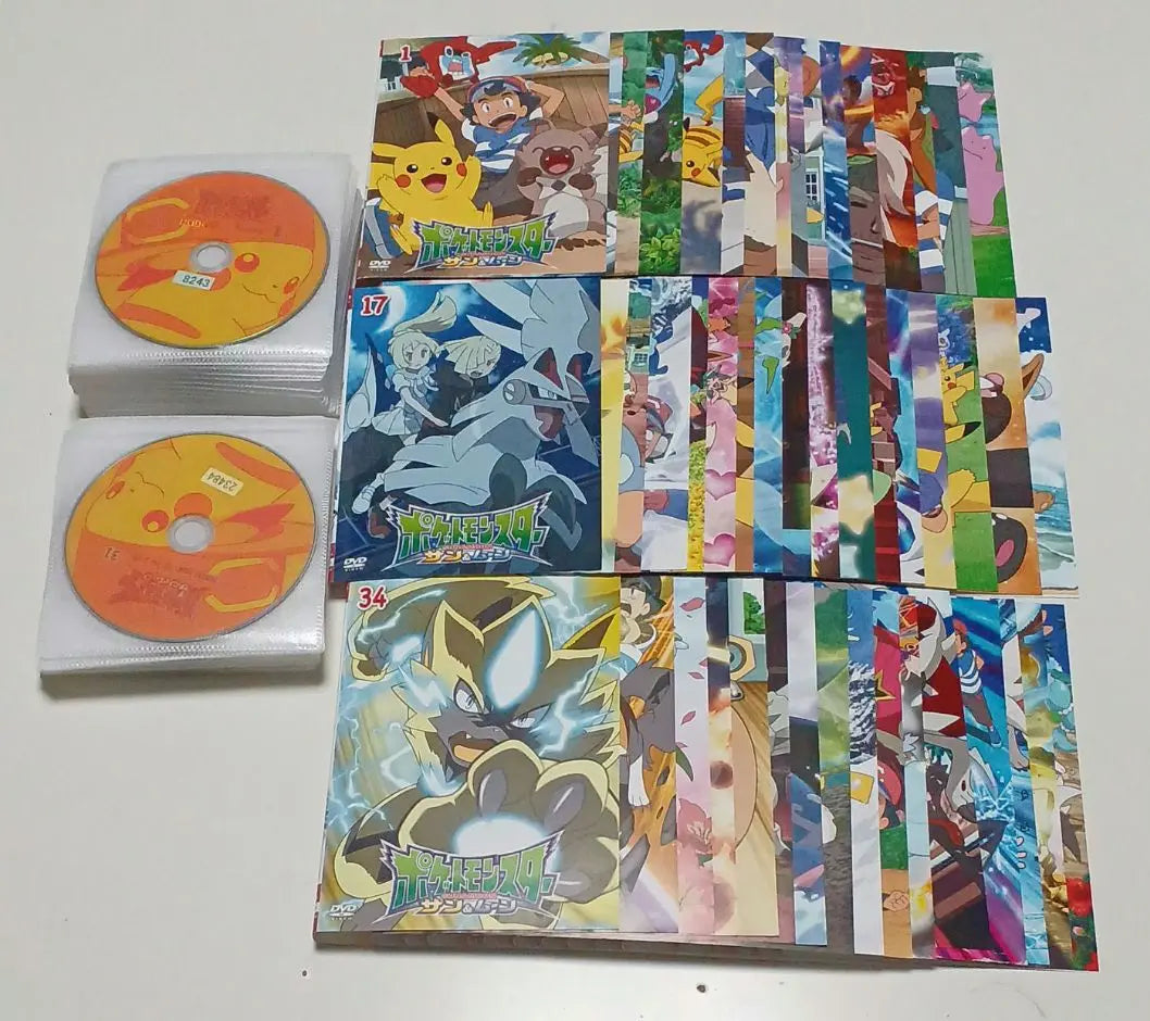 Anime DVD Pokemon Sun & Moon - 49 volumes set