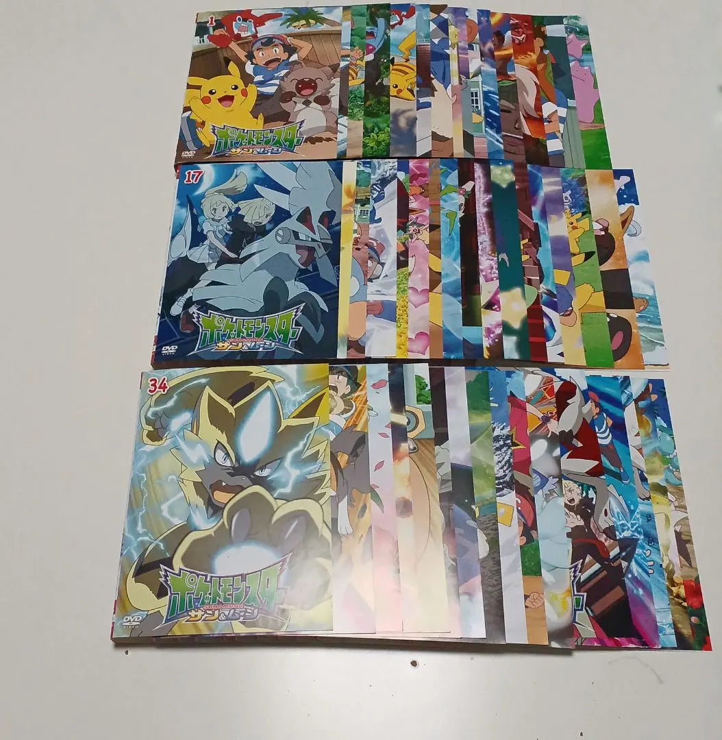 Anime DVD Pokemon Sun & Moon - 49 volumes set