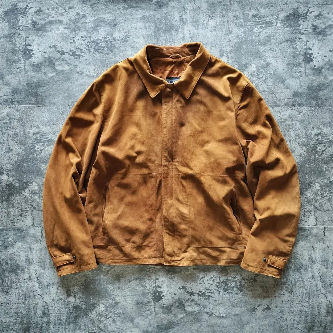 Old clothes 00s Italian Nubax Zip blouson