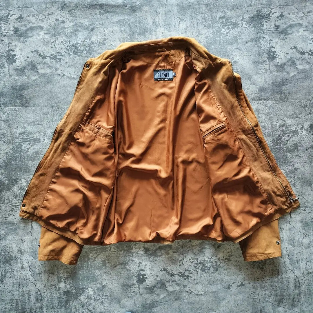 Old clothes 00s Italian Nubax Zip blouson