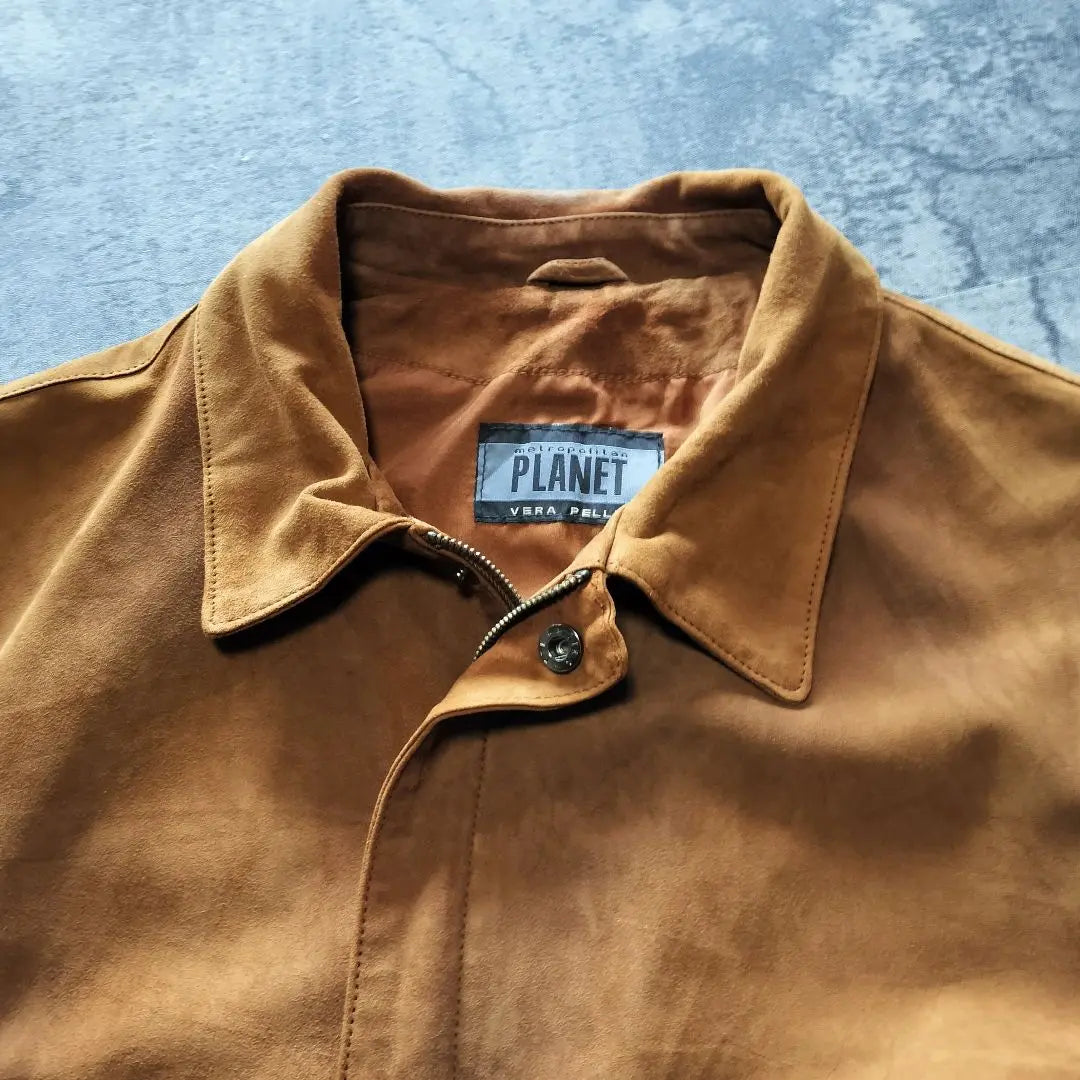 Old clothes 00s Italian Nubax Zip blouson