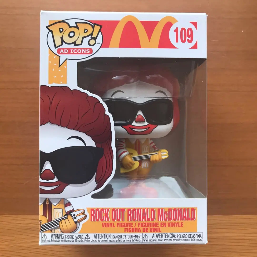 ️【FUNKO Pop/US purchase/New】Ronald McDonald Rock Version | ️【FUNKO Pop/米国購入/新品】ロナルドマクドナルドロックバージョン