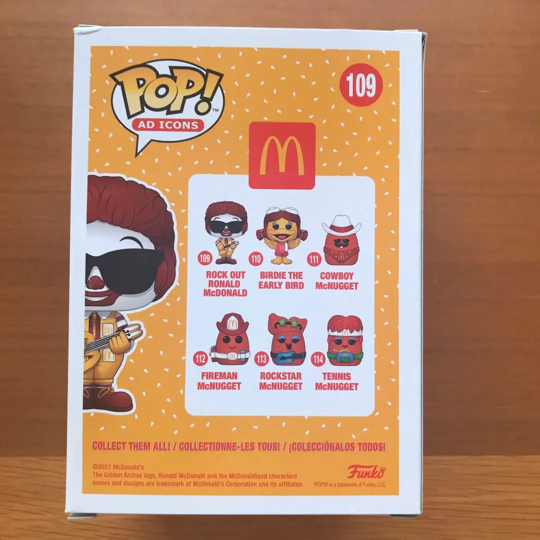 ️【FUNKO Pop/Compra en EE. UU./Nuevo】Versión Rock de Ronald McDonald | ️【FUNKO Pop/米国購入/新品】ロナルドマクドナルドロックバージョン