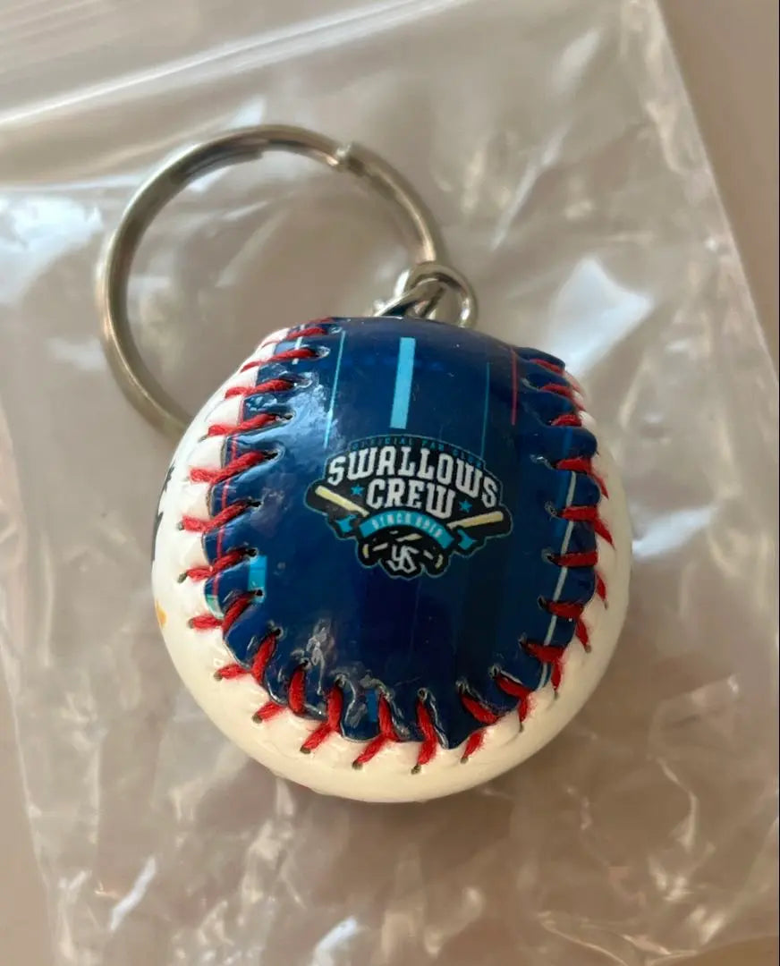 Yakult Swallows 9 inch ball keychain Tsubakuro