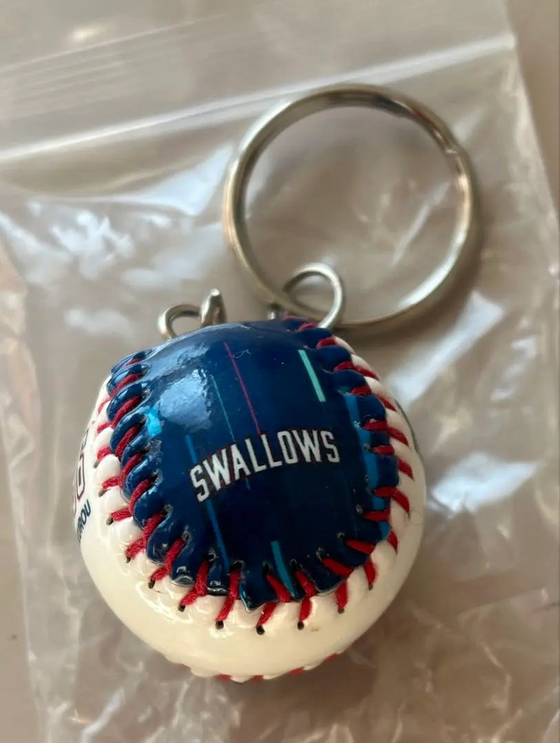 Yakult Swallows 9 inch ball keychain Tsubakuro