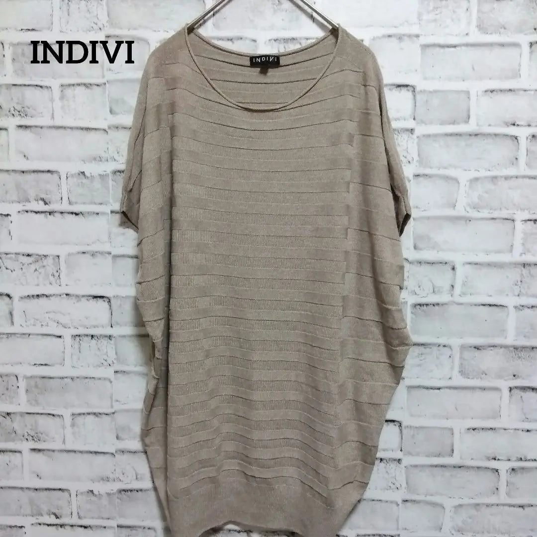 INDIVI Summer knit sweater Pullover М a473