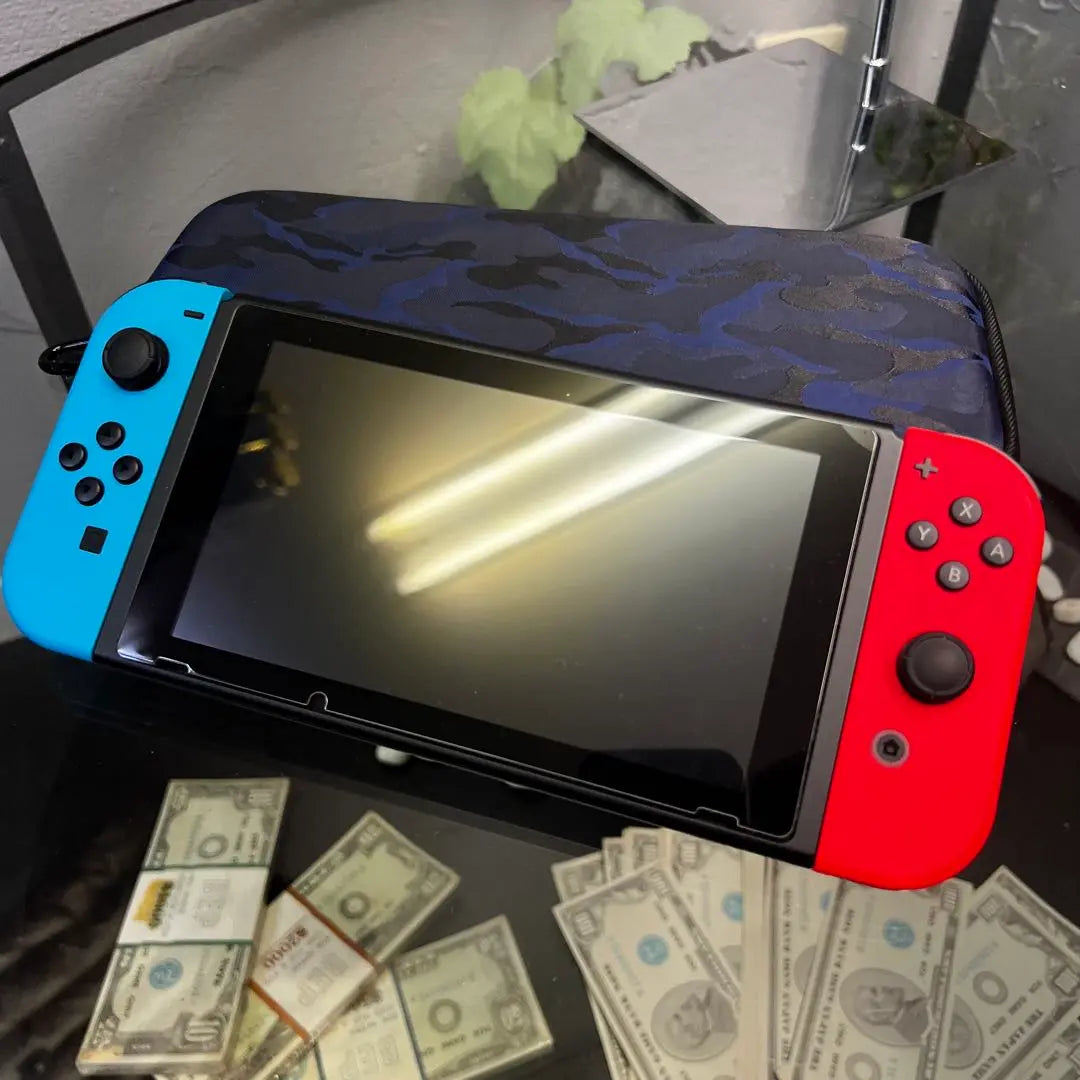 Nintendo Switch Blue/Red Body Carrying Case included