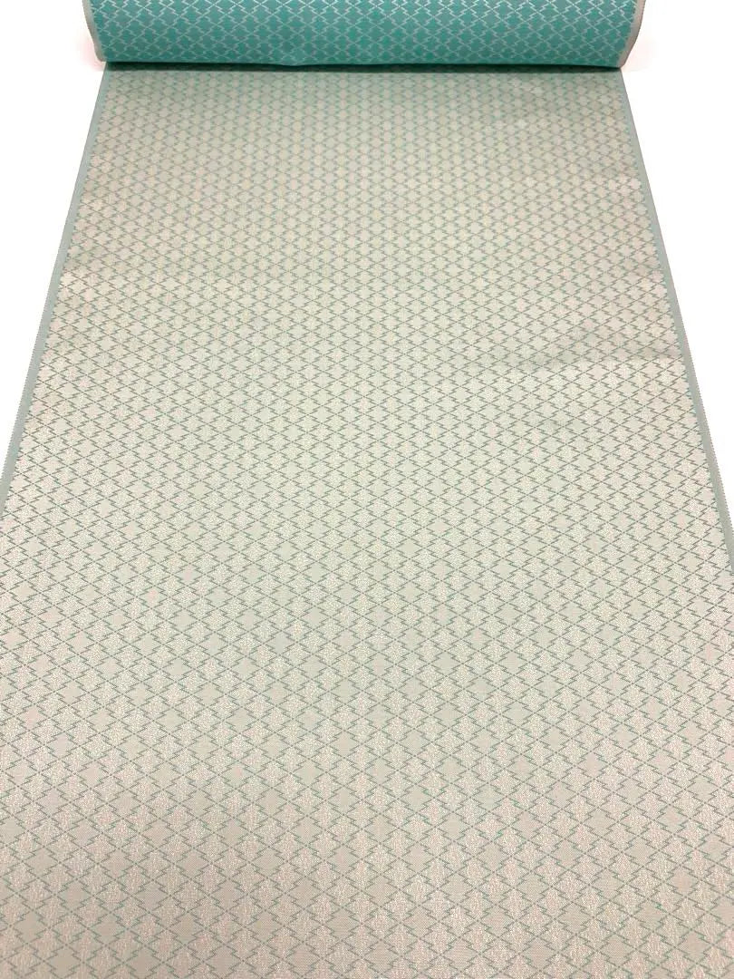 Oshoki no Takumi Nishijin Orimono Koji Textile Co., Ltd. Matsukawa Hishi 40.5cm wide pure silk cloth