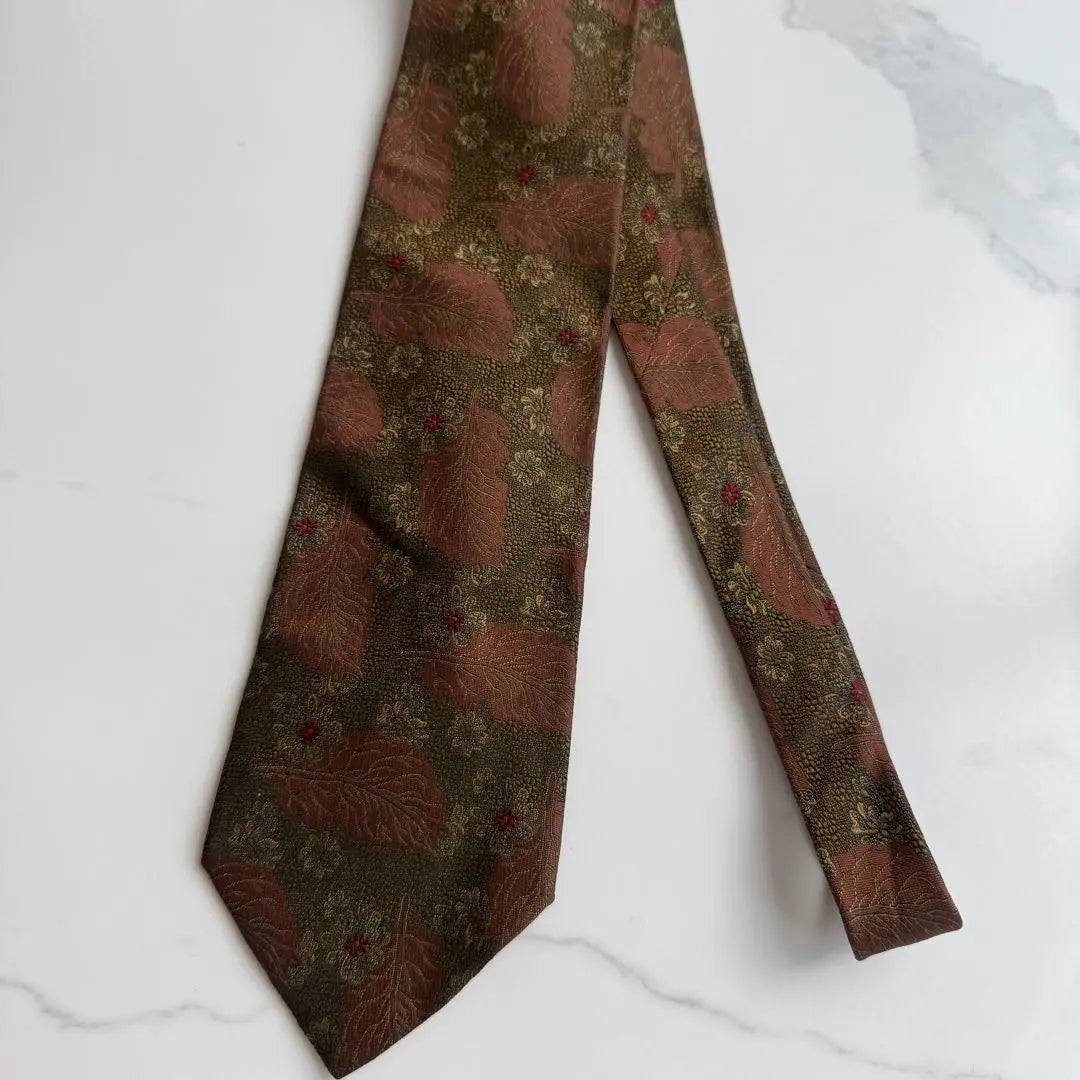 [Good condition] ZEROSTREET Zero Street Tie Brown