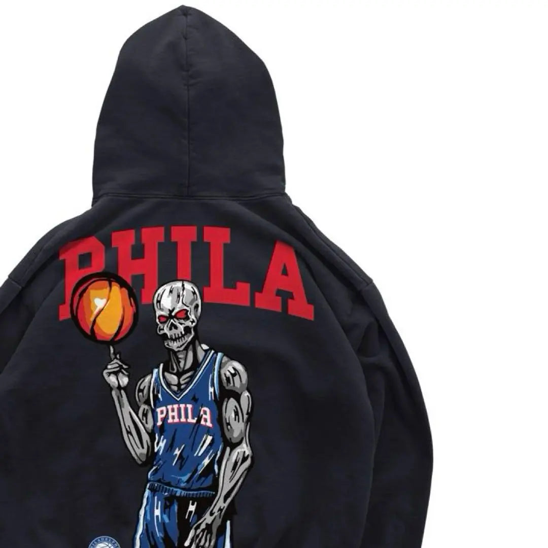 Sudadera con capucha vintage ✖️PHILA ✖️Iverson ✖️NBA ✖️Sixers ✖️US XXL ①