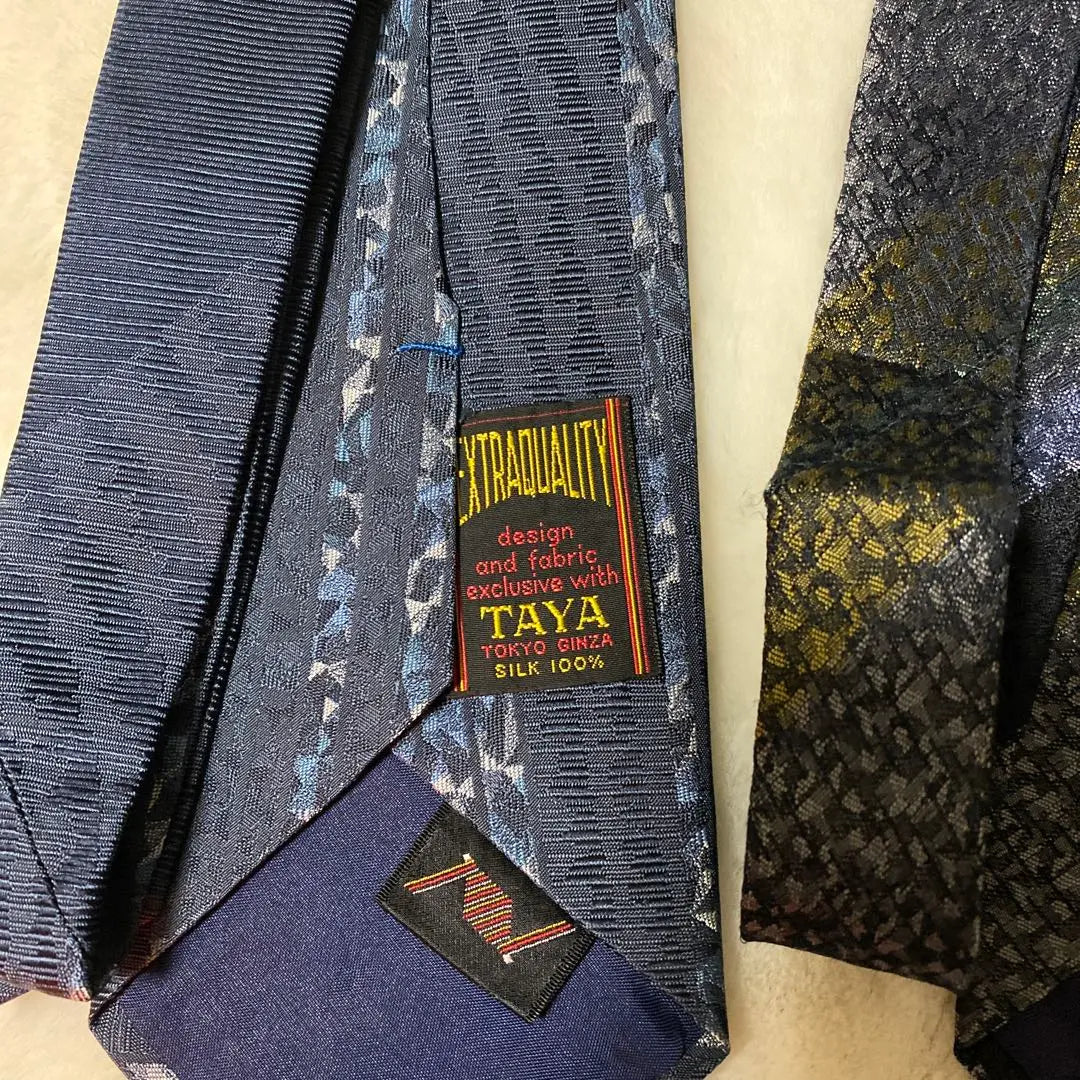 Ginza Taya TAYA Tie, bulk sale, long-established multi-colored high-quality tie, craftsmanship