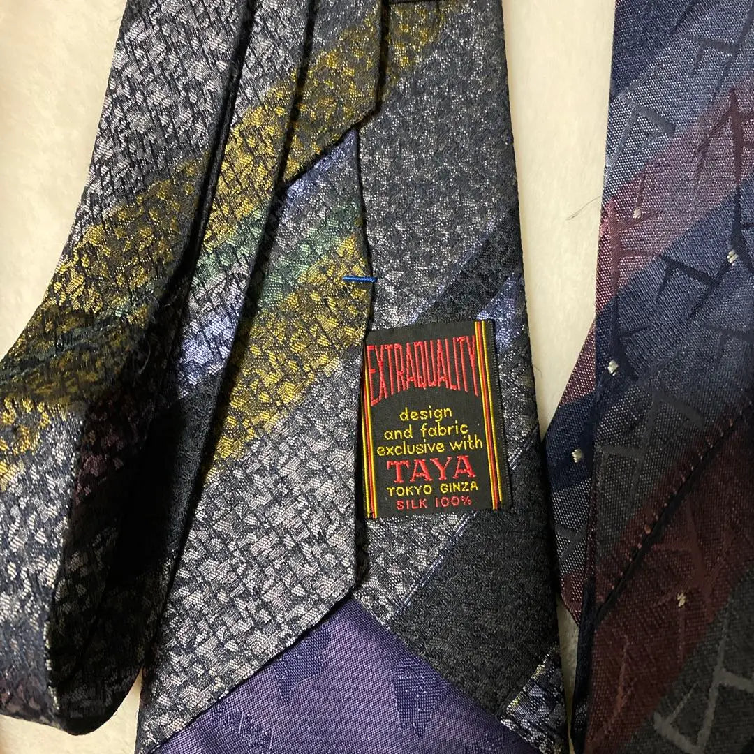 Ginza Taya TAYA Tie, bulk sale, long-established multi-colored high-quality tie, craftsmanship