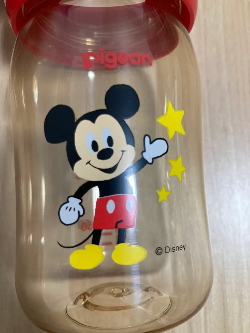 Pigeon Baby Bottle Breast Milk Feeling Mickey Minnie