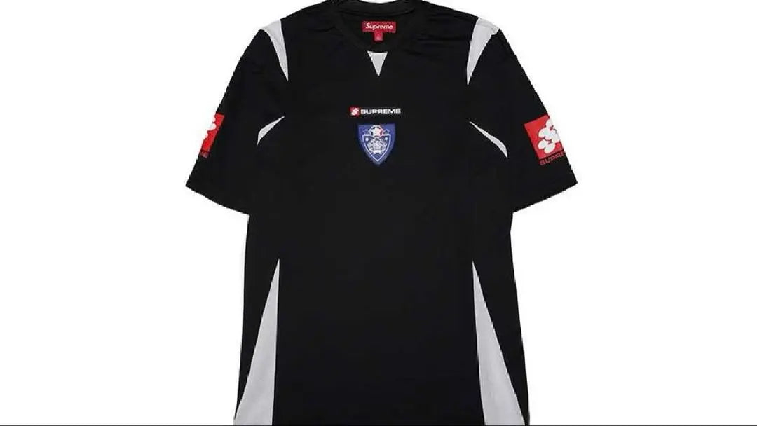 Supreme Crest Soccer Jersey "Black" XL | Supreme Crest Soccer Jersey "Black" XL