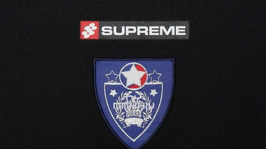 Supreme Crest Soccer Jersey "Black" XL | Supreme Crest Soccer Jersey "Black" XL