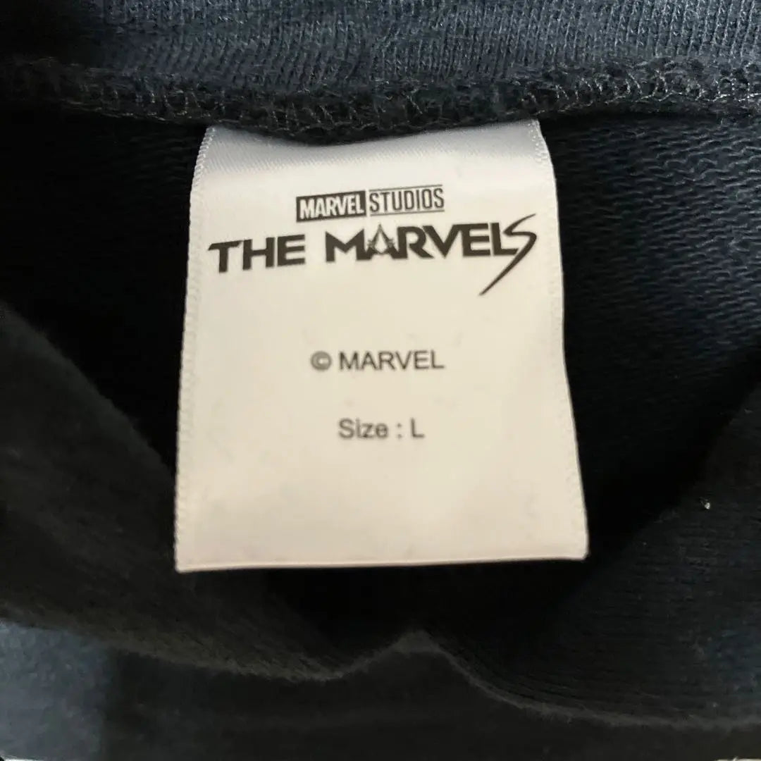 Marvel Studio Inlock Logo Print Pullover Hoodie (L) Black