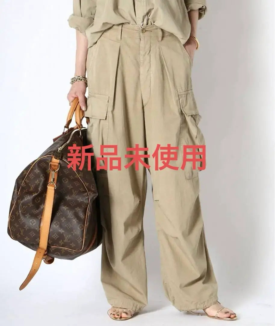 HERILL muse deuxiemeclasse beige cargo pants