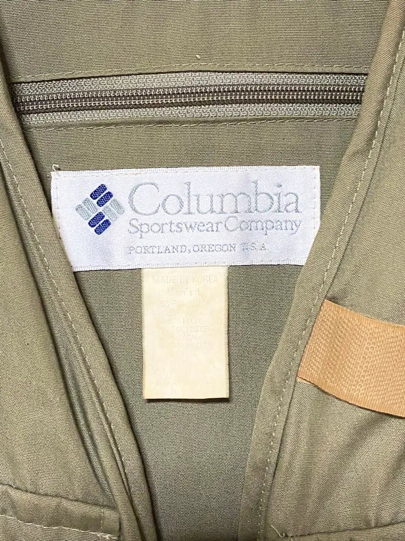 708 ■columbia ■outdoor /Fishing/Fishing vest/Beige L