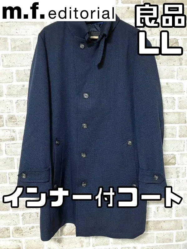 [Within 24 hours/anonymous delivery] MF Editorial Men's Coat LL Size