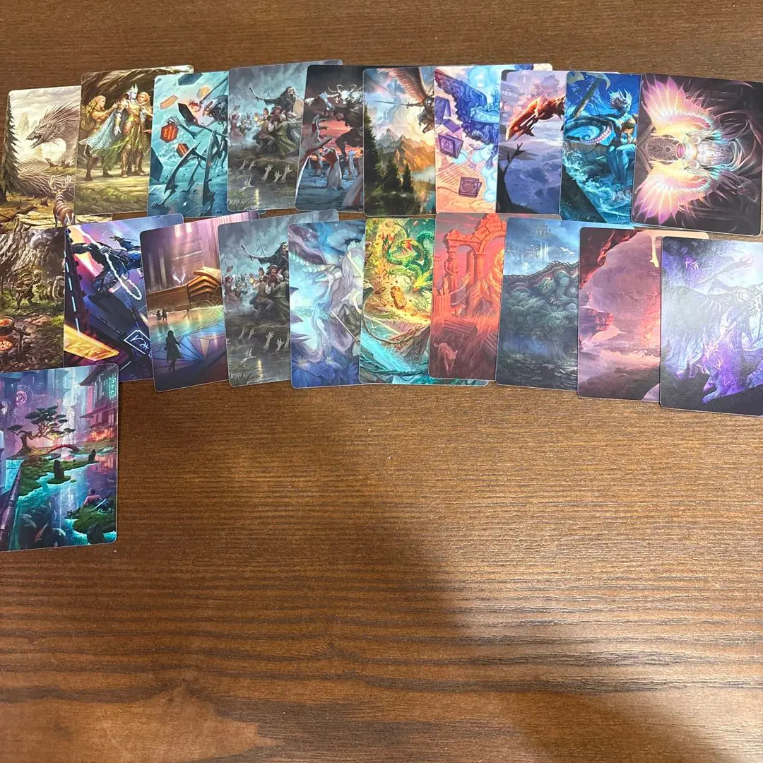 [682] 71 MTG Illustration Collection Cards with Foil Stamps