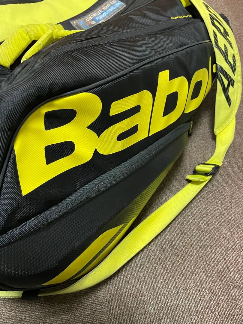 Babolat Aero Racket Bag Black/Yellow